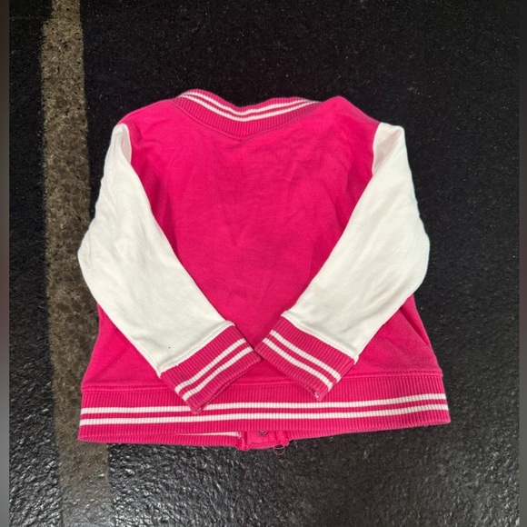Bucee’s Varsity Jacket Baby 12m Pink - Picture 4 of 7